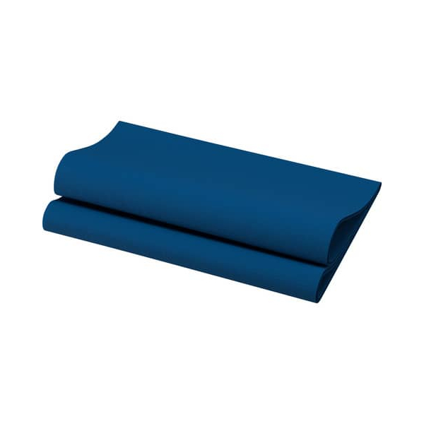 Duni Servietten 201534, dunkelblau / Uni, 3-lagig, 40x40cm 7321012015343 Duni 12 Stück