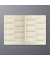 Buchkalender C2523, Conceptum, schwarz, 1 Woche / 2 Seiten, 9,3x14cm (A6), 2025