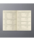 Buchkalender C2522, Conceptum, schwarz, 1 Woche / 2 Seiten, 13,5x21cm (A5), 2026