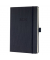 Buchkalender C2514, Conceptum, schwarz, links Woche/rechts Notizen / 2 Seiten, 14,8x21,3cm (A5), 2025