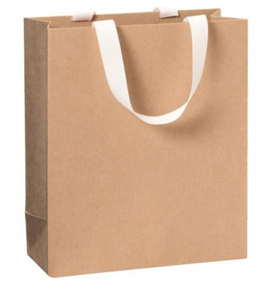 Geschenktasche 2543 6448 96 One Colour, allgemein, Schleifenband, einfärbig, 180mm x 210mm