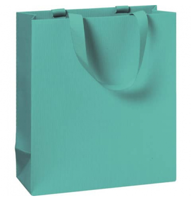 Geschenktasche 2543 6449 96 One Colour, allgemein, Schleifenband, einfärbig, 180mm x 210mm