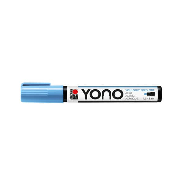 6 Stück Marabu 1240 0103 256 Kreativmarker YONO pastellblau 4007751847812 MARABU