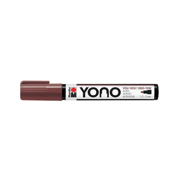 6 Stück Marabu 1240 0103 285 Kreativmarker YONO braun 4007751847959 MARABU