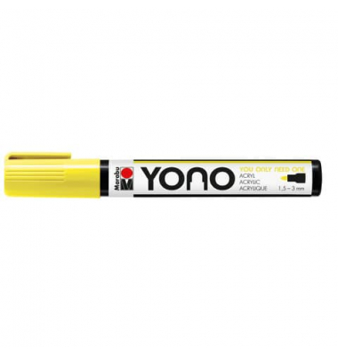 1240 0103 321 Kreativmarker YONO neon gelb