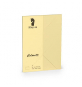 Designbriefumschlag Coloretti 220705519, C6, nassklebend, 80g, sandbraun