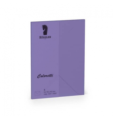 Briefumschlag 220705592, C6, ohne Fenster, nassklebend, 80g, lila