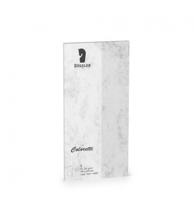 Blanko-Grußkarten 220703514 DIN lang hoch doppelt 225g grau marmora