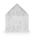 Briefumschlag 220705514, C6, ohne Fenster, nassklebend, 80g, grau marmora