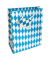 Geschenktasche 1502-2600 Bayernraute, allgemein, Kordelband mit Geschenkanhänger, Bayernraute, 18cm x 21cm