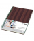 Notizblock CO675, natur, kariert, 17,6x21,4cm, 100g, braun, 80 Blatt