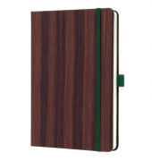 Notizbuch CO673, Conceptum Nature Edition, braun, A4, kariert, 100g, 97 Blatt / 194 Seiten