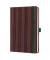 Notizbuch CO673, Conceptum Nature Edition, braun, A4, kariert, 100g, 97 Blatt / 194 Seiten