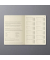 Wochenkalender C2437, Conceptum, dunkelgrau, 2 Seiten / 1 Woche, 93x140mm (HxB) (ca. A6)
