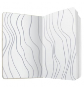 Notizbuch JN351, Conceptum Jolie, grau, A5, liniert, 80g, 87 Blatt / 174 Seiten