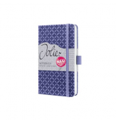 Notizbuch JN130, blau, A6, liniert, 80g, 87 Blatt / 174 Seiten