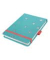 Notizbuch JN344, blau, A6, kariert, 100g, 79 Blatt / 158 Seiten