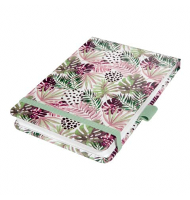 Notizbuch JN354, Conceptum Jolie, bunt, A5, kariert, 100g, 79 Blatt / 158 Seiten