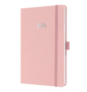 J4405 Buchkalender 2024 A5 soft pink