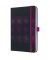 J4213 Buchkalender 2024 A5 sparkling black