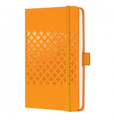 J4210 Buchkalender 2024 A6 mango orange