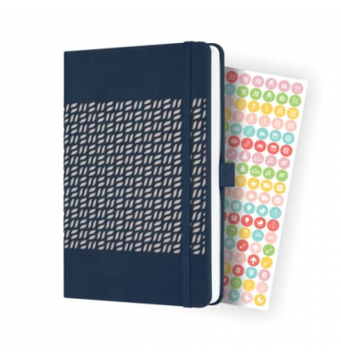 J4205 Buchkalender 2024 A5 midnight blue