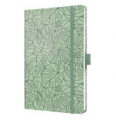 J4353 Buchkalender 2024 A5 Green Monstera