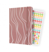 J4351 Buchkalender 2024 A5 Rosy Meringue