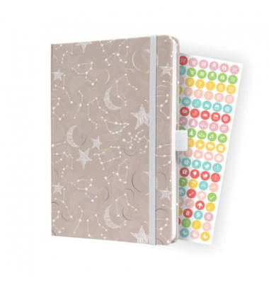 J4349 Buchkalender 2024 A5 Cosmic Fantasy