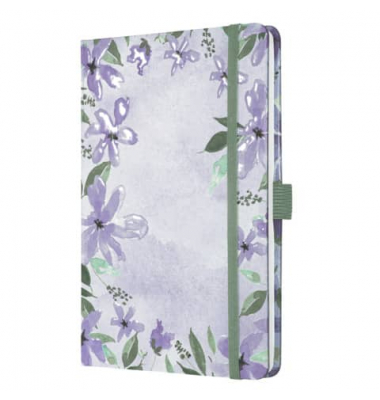 J4337 Buchkalender 2024 A5 Loose Florals Lilac