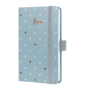 J4334 Buchkalender 2024 A6 Grey Love