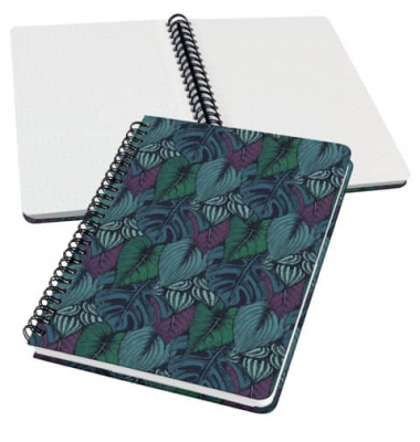 Notizbuch JN612, mit Spirale Jolie, bunt, A5, kariert, 100g, 60 Blatt / 120 Seiten