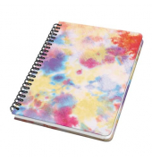 Notizbuch JN608, mit Spirale Jolie, bunt, A5, kariert, 100g, 60 Blatt / 120 Seiten