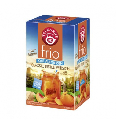 Tee frio Classic 7588, Classic-Eistee Pfirsich, Beutel
