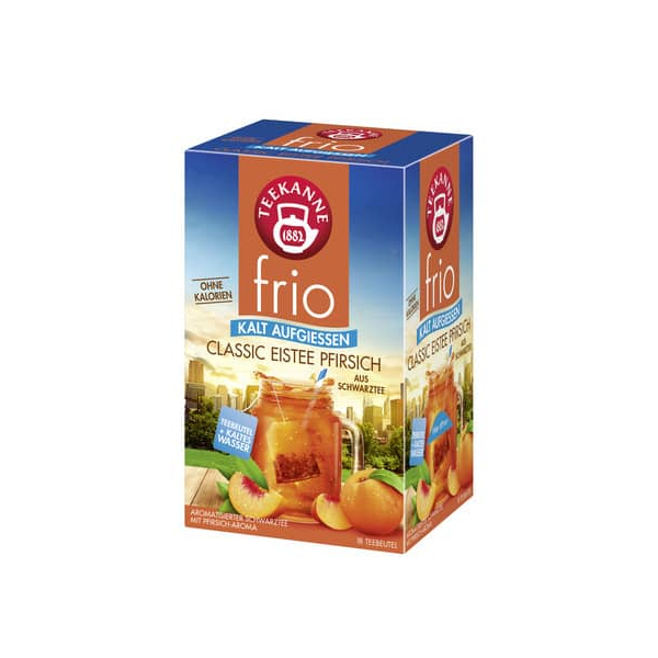 4009300017608 - 7588 Tee frio Classic - Eistee Pfirsich 4009300017608 TEEKANNE 45 Gramm 4009300017608 - 7588 Tee frio Classic - Eistee Pfirsich 4009300017608 TEEKANNE 45 Gramm