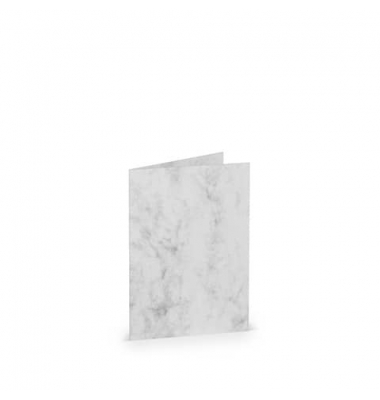 Blanko-Grußkarten 220709514 A7 225g grau marmora