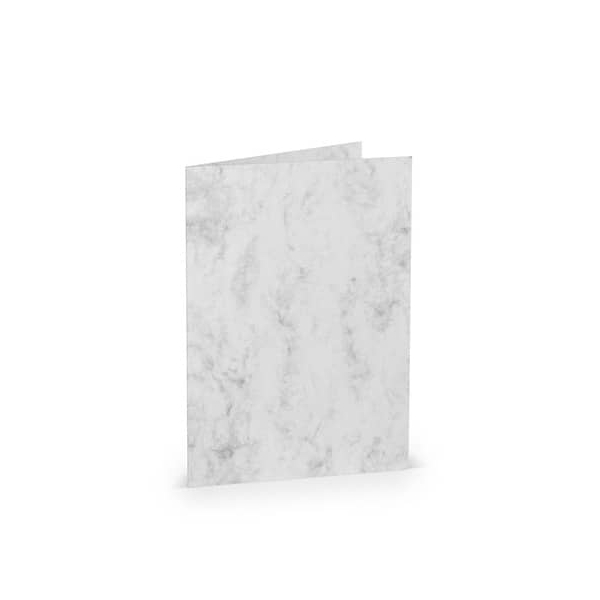 4014970413049 - Briefkarte 220719514 DIN B6  125 cmx176 cm 225g grau marmora 4014970413049 COLORETTI 5 Stück