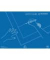 Schreibunterlage 512.01.19 blau Skizze 43x50cm