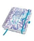 Buchkalender JP204, Jolie Underwater Miracles, lila, türkis, petrol, 1 Tag / 2 Seiten, 16,8x21,5cm (A5), Jahresunabhängig