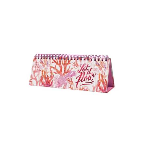 12 Stück Sigel Schreibtischquerkalender JP104, Underwater Miracles, 1 Woche /  2 Seiten, 30x11,4cm, Jahresunabhängig 4004360791789 Sigel