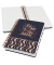 Notizbuch JN625, mit Spirale Jolie, schwarz, A5, punktiert, 120g, 120 Blatt / 240 Seiten