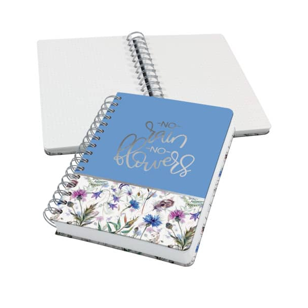 4004360792021 - Notizbuch JN619 mit Spirale Jolie sonstige A5 kariert 120g 120 Blatt   240 Seiten 4004360792021 Sigel