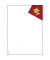 Motiv-Weihnachtsbriefpapier Cut-out style DP410 A4 90g 