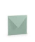 Designbriefumschlag Coloretti 220740567, quadratisch, nassklebend, 80g, eucalyptus