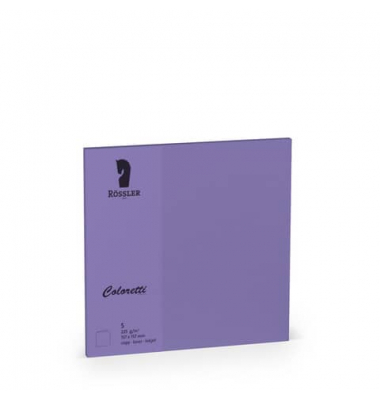 Blanko-Gru&szlig;karten 220741592 157mm x 157mm (BxH) 225g lila