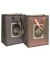 Geschenktasche 51371, allgemein, Schleifenband mit Anhänger, 2 Motive sortiert, mit Aufschrift "With Love" oder "Just for You", 