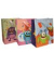 Geschenktasche 51395, Kinder, Schleifenband mit Anhänger, Monster, 180mm x 230mm