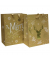 Geschenktasche 51473 sortiert, Weihnachten, mit Goldfolienprägung, Schleifenband, 2 Motive sortiert,1 Motiv mit Aufschrift "Merr