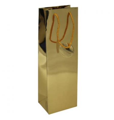 Geschenktasche 51491, allgemein, Kordelband mit Geschenkanhänger, Uni Lack, 120mm x 360mm