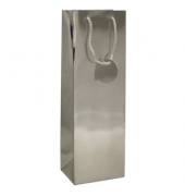 Geschenktasche 51503, allgemein, Kordelband mit Geschenkanhänger, Uni Lack, 120mm x 360mm